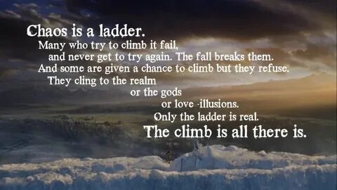 Chaos is a Ladder Quote Wallpaper Game of thrones quotes, Wa