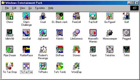 Microsoft Entertainment Pack Volumes 1-4 unpacked : Microsof