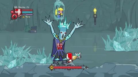 Castle Crashers Remastered: Insane Mode (Solo) Ice Castle (N