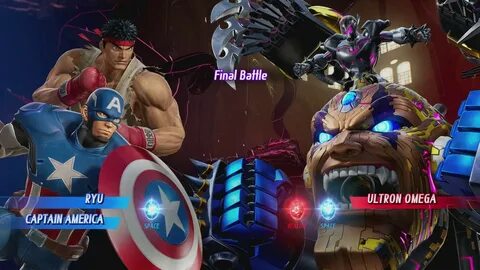 Marvel Vs Capcom Infinite - Ultron Omega Boss Fight Arcade M