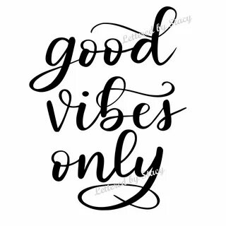 Good Vibes Only Boho SVG Cut File disenointerior Clip Art & 