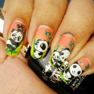 2022-2023 19 фото дизайн ногтей с изображением панды