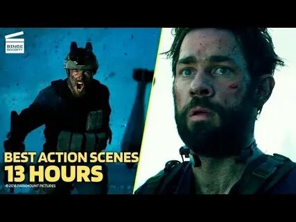 Top Action Scenes from 13 Hours John Krasinski - YouTube