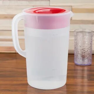 2 Gallon Plastic Pitcher With Lid