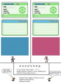 The Spriters Resource - Full Sheet View - Pokémon Ruby / Sap