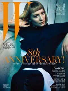 BEAUTIFUL MONSTER: MIA WASIKOWSKA BY HONG JANG HYUN FOR W KO