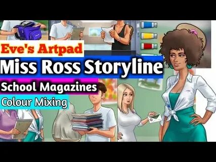 Miss Ross Complete Storyline Eve's Artpad School Magazines S