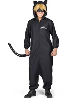 Cat Noir The Adventures of Ladybug onesie for adults. The co