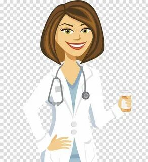 Cartoon Physician Female , doctors transparent background PN
