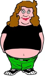 funny fat women cartoon - Clip Art Library