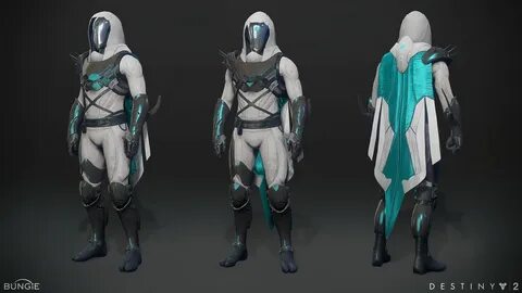 ArtStation - Trials of the Nine gear set, Allan Lee Destiny,