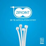 ZIPJOINT - Zip Tie Articulation System 3D Zip Guy