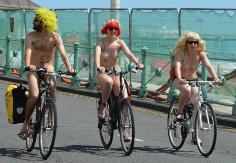 O percurso - Brighton Naked Bike Ride 2014