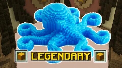 LEGENDARY OCTOPUS (Minecraft Build Battle) - YouTube