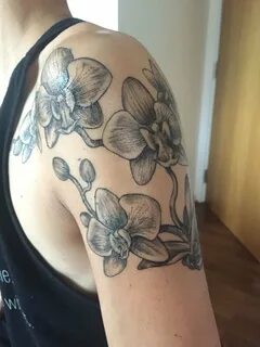 Татуировки орхидея (67 фото)