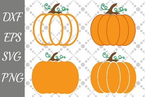 Halloween Pumpkin SVG Pumpkin SVG Silhouette Cut File Stacke