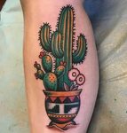 Татуировка кактус (54 фото)