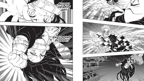 Demon Slayer Manga Panels Tanjiro Vs Rui - Novocom.top