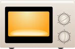 Clip Art Royalty Free Home Appliance Microwave Oven - Microw