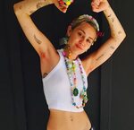 Umm, Miley Cyrus Just Bleached Her Armpit Hair - MTV