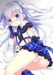 Blue haired girl 20 hotter than red - 14/25 - Hentai Image