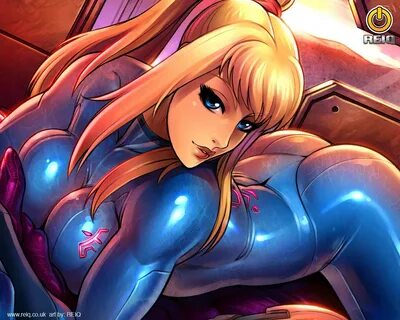 Wallpaper : illustration, video games, anime, ass, big boobs, cartoon, Samus Ara