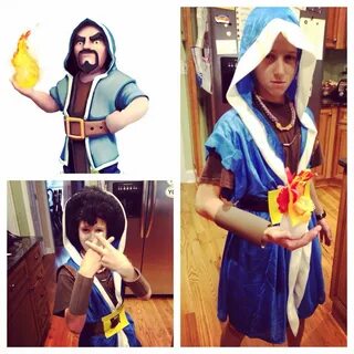 Homemade clash of clans wizard costume! Disfraces, Disfraces