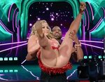 Anastacia Upskirt Moments Durng Dancing with the Stars In Ro