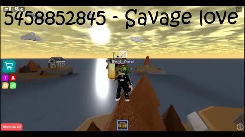 Savage love roblox id, CODE IN DESC - YouTube