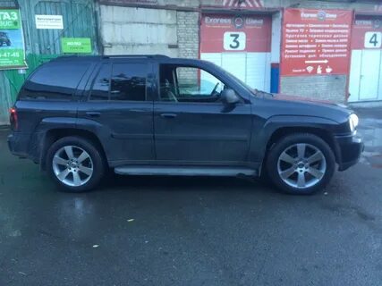 Диски от SS версии - Chevrolet TrailBlazer, 4.2 л., 2008 год