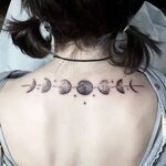 phases of moon tattoo Tumblr Moon phases tattoo, Moon tattoo