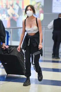 Olivia Rodrigo Arrives at JFK Airport in NYC Ahead of her SN