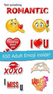The Adult Emoji App для Андроид - скачать APK