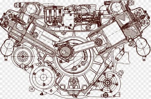 Free download Engine Blueprint Car Drawing, park architectur