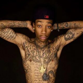 Wiz Khalifa Chest Tattoo * Arm Tattoo Sites