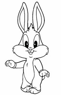 Baby Looney Tunes Coloring Pages To Print 1 Bunny coloring p