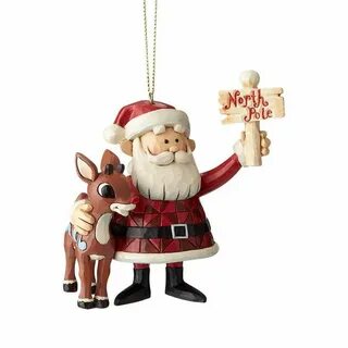 Rudolph & Santa North Pole Santa north pole, Red nosed reind