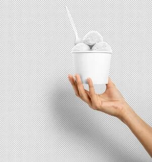 Free Ice Cream Cup Mockup on Behance