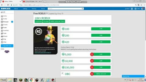 Roblox da Robux Hilesi - YouTube