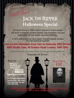 Jack The Ripper HALLOWEEN SPECIAL! - MAP Studio Cafe, London