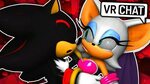 Shadow & Rouge's First Kiss?! (VR Chat) - YouTube