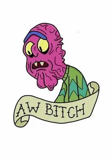Rick and Morty x Scary Terry Rick and morty tattoo, Rick and