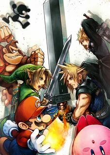 Super Smash Bros. for Nintendo 3DS and Wii U Art by Tetsuya 