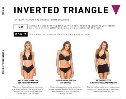 Best Bathing suit for inverted triangle Inverted triangle bo