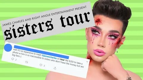 Fans are upset over James Charles' Greed - YouTube