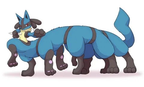 Lucario Taurtrain Action by newcentury008 -- Fur Affinity do