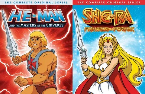 New He-Man and She-Ra Complete Series DVD Boxsets Coming Fro