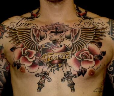 Old School Chest Piece Tattoo * Arm Tattoo Sites