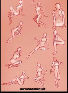 POSE BIBLE!! 130 POSES BY TOONBOXSTUDIO.COM - Musely