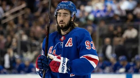 Mika Zibanejad exits NY Rangers game with 'upper body' injur